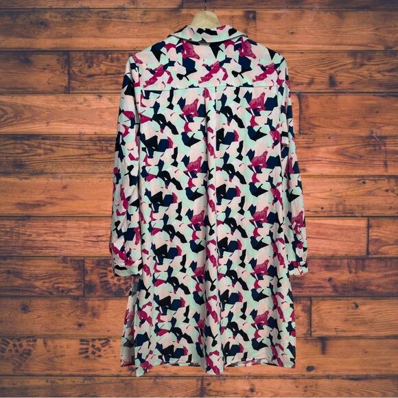 Grace Elements Long Sleeve Shirt Dress Small- New With Tags - Picture 2 of 5